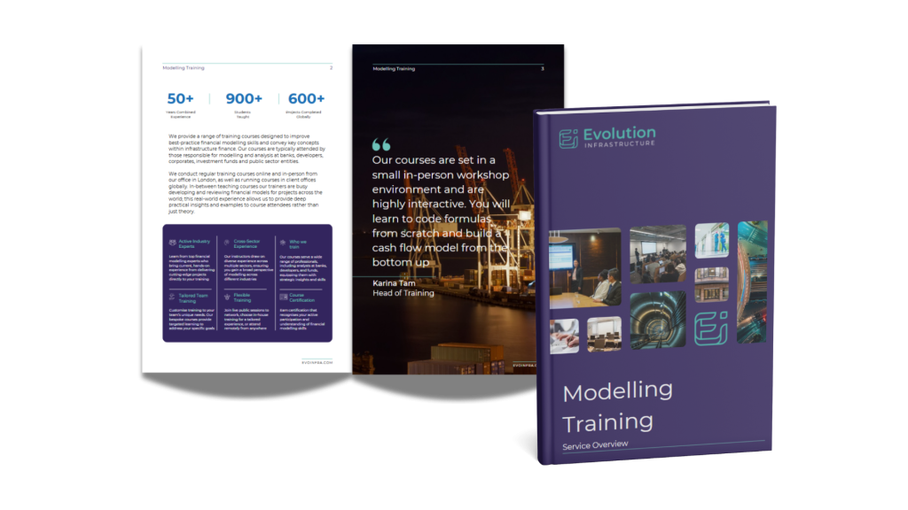 Project Finance Modelling Training Brochure